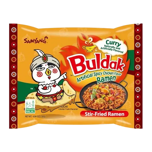 Nouilles Buldak Curry