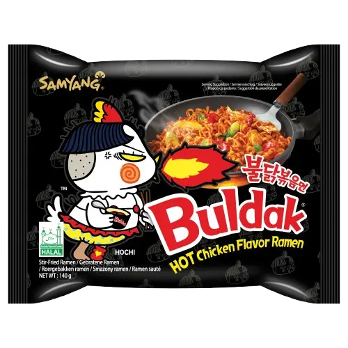 Nouilles Buldak Poulet Épicé