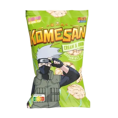 Chips de riz cream onion - Kakashi - Komesan