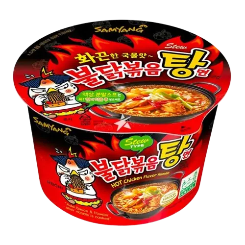 Nouilles Buldak Ragoût en bol