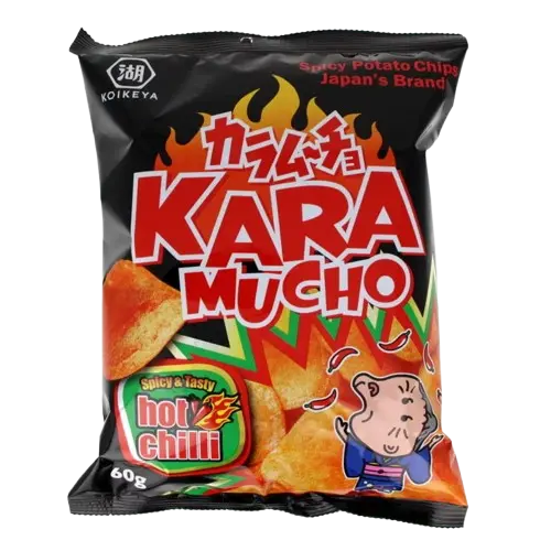 Chips Piquante - Karamucho Hot Chili Noir